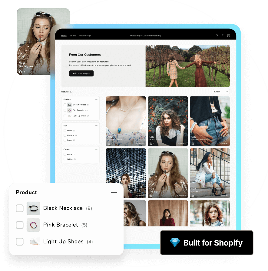 Uploadify Customer Gallery